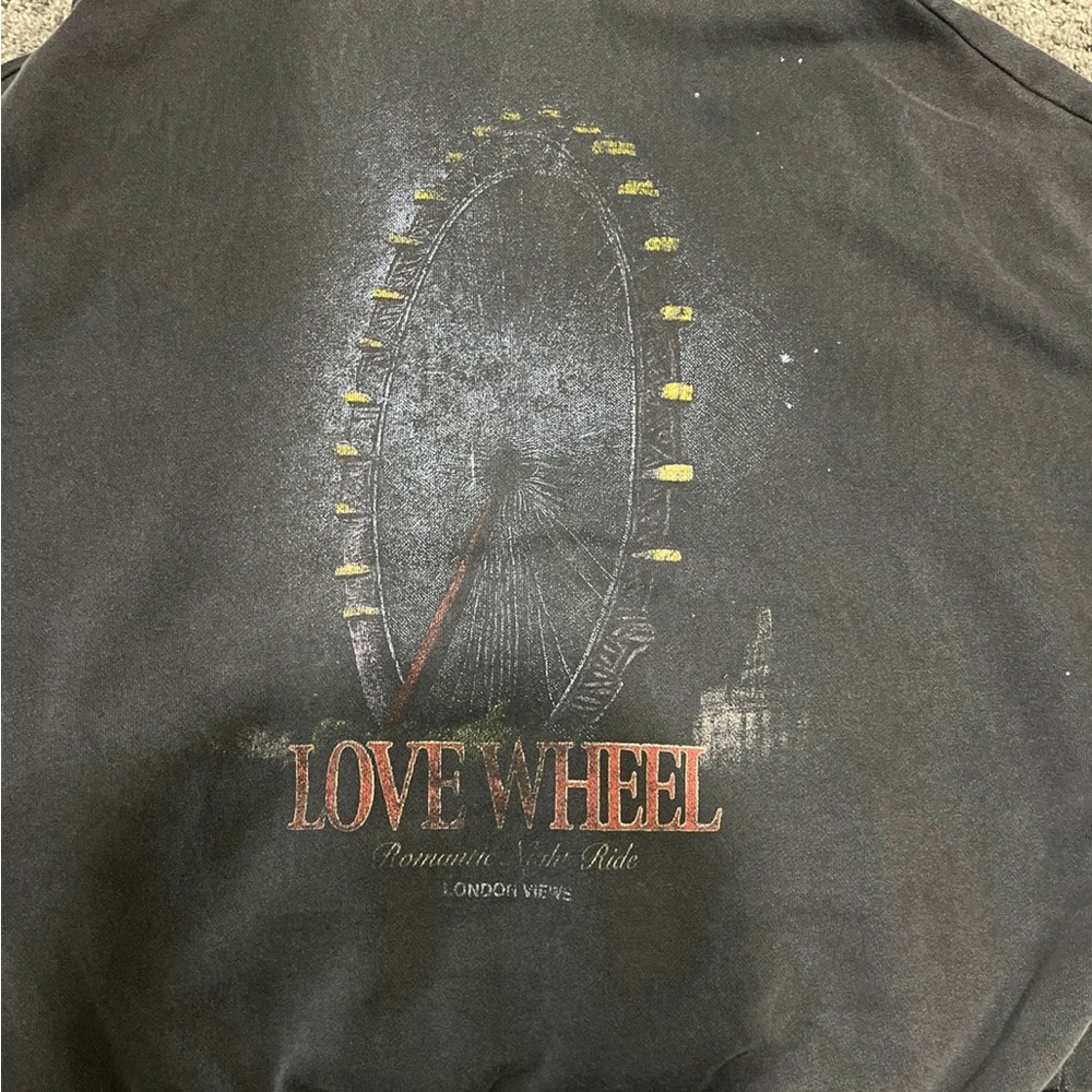 Zara Hoodie with Ferris Wheel Graphic - Picture 4 of 4